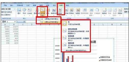 excel中制作柱状图的教程