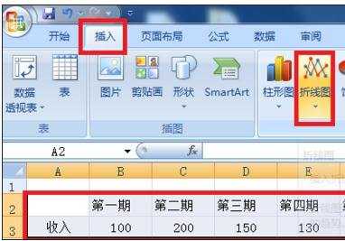 excel2007折线图的制作教程