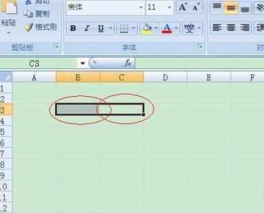 excel2007单元格拆分的教程