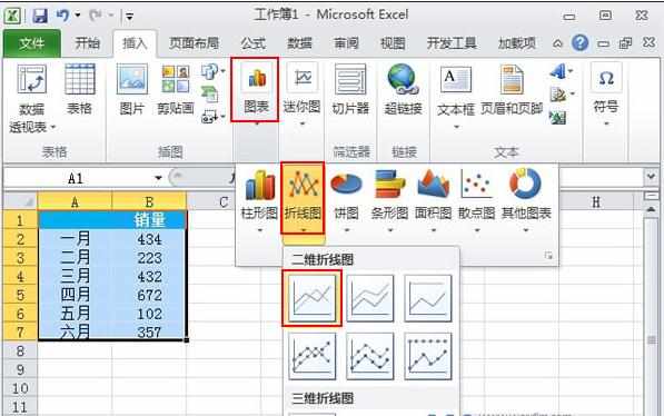 excel2010折线图制作教程