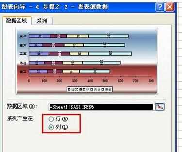 excel2003绘制图表的基础教程