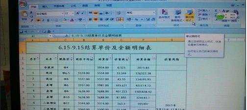 excel2007设置单元格样式教程