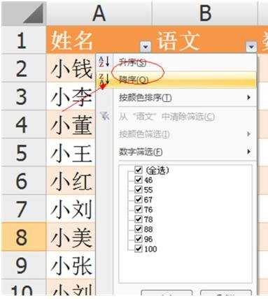 excel2007的排序和高级筛选的用法