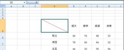 excel表格制作斜线表头教程