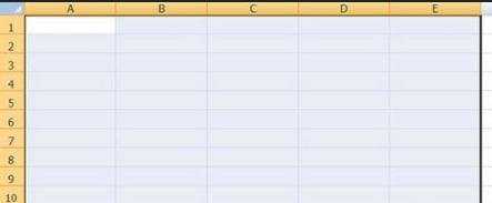 excel2007单元格调整大小的方法