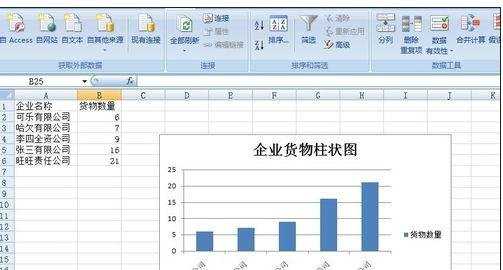 excel2003图表排序的方法