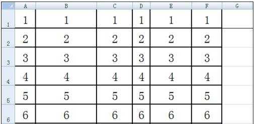 excel2007平均分配列宽的教程