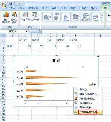 excel制作条形统计图教程