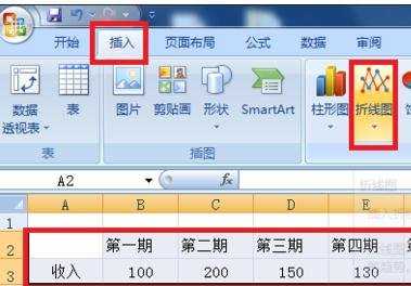 excel2007画折线图的方法