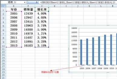 excel制作柱状折线图的方法