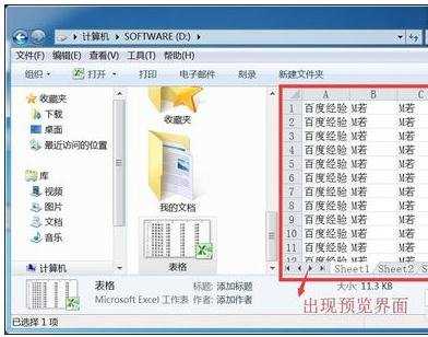 excel设置窗口预览的方法