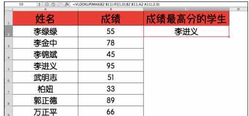 excel中max函数的使用教程