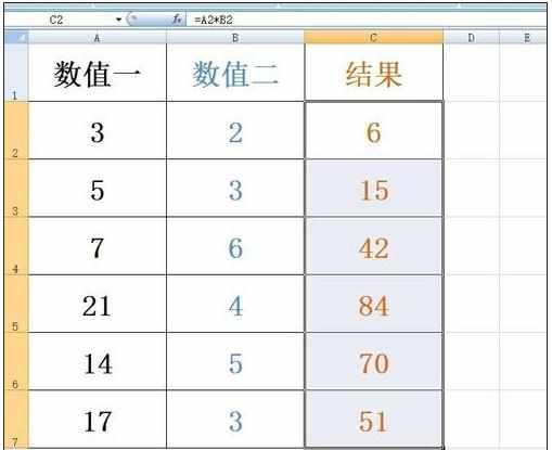 excel自动计算乘法的教程