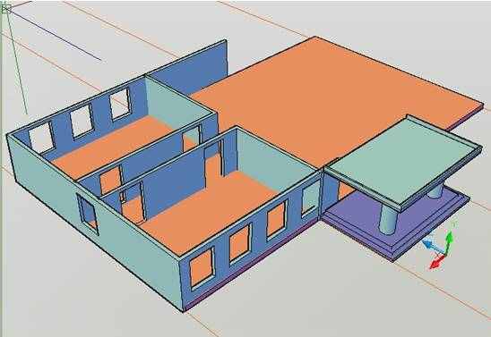 如何用cad画建筑三维教程