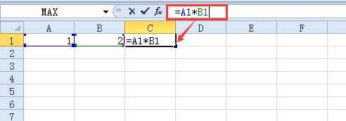 excel表格内进行求积的教程