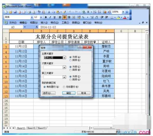 excel表格如按时间分类汇总的方法