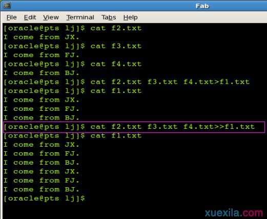 Linux cat命令怎么使用