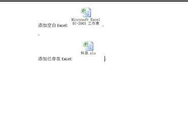 office word怎么插入excel、pdf