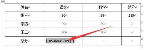 word域怎么使用统计函数