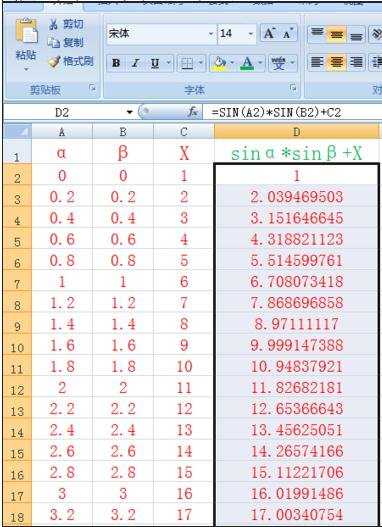 excel表格绘制函数图像的教程