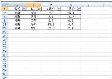 excel按照关键字筛选的方法