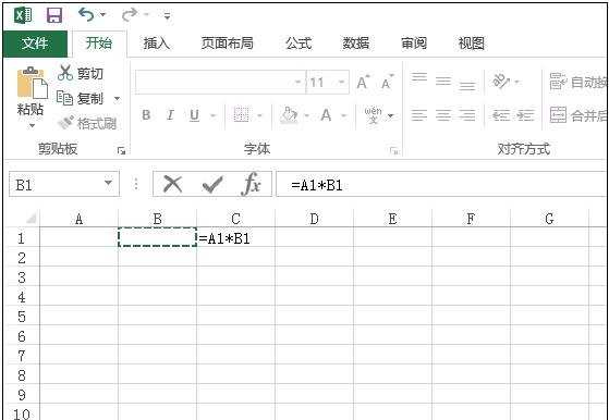 excel单元格相乘公式的使用教程