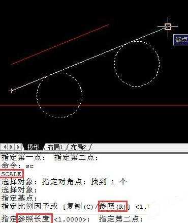 cad图块怎样进行比例缩放