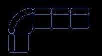 怎样用cad绘制沙发家具图形