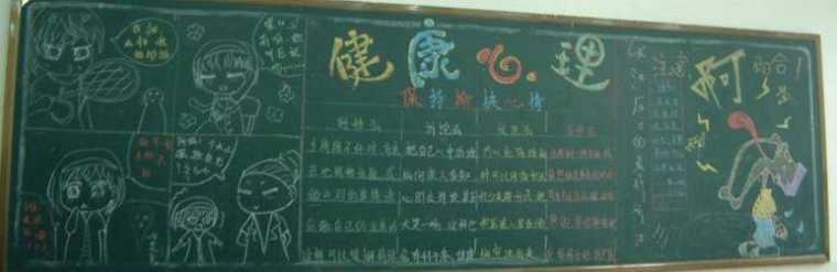 健康教育黑板报 小学