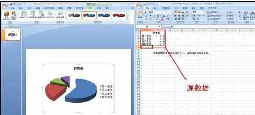 ppt中如何制作圆饼图