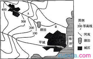 地理高中水平测试卷及答案