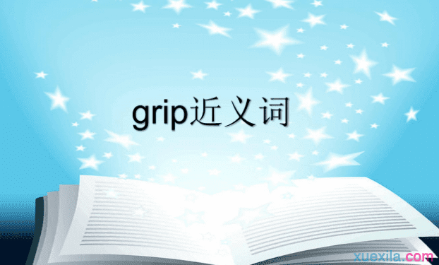 grip的近义词辨析