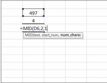 excel使用mid函数的方法