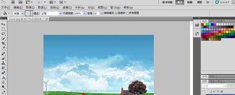 photoshopcs5怎么修改图片局部颜色