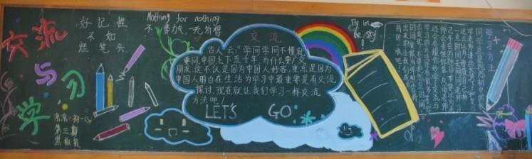 学习方法的主题黑板报图片