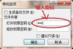 excel如何设置权限密码