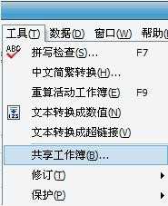 wps表格如何开启共享功能