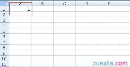 excel2007填充序列的教程