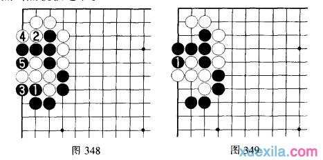 围棋对攻的知识:双方没有眼的对攻