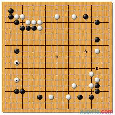 围棋入门知识布局中的拆与逼