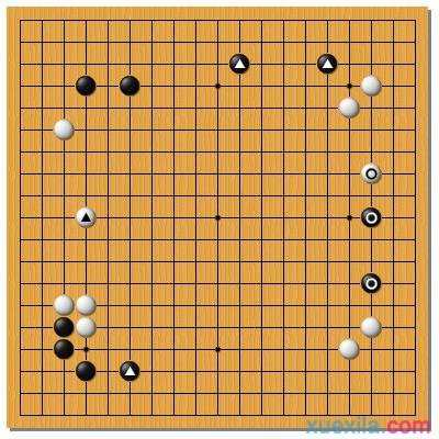 围棋入门知识布局中的拆与逼