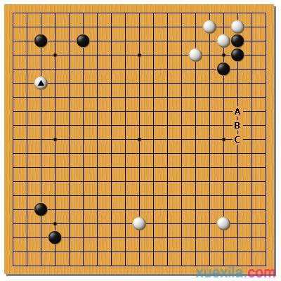 围棋入门知识布局中的拆与逼