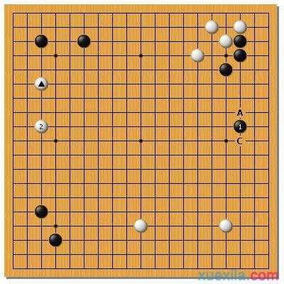 围棋入门知识布局中的拆与逼