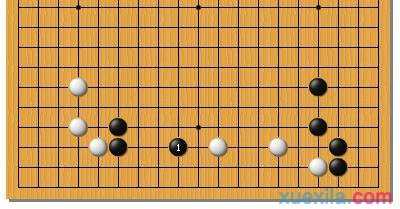 围棋入门知识布局中的拆与逼