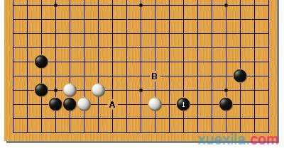 围棋入门知识布局中的拆与逼