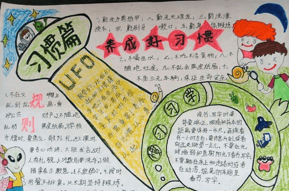 五年级手抄报大全，小学手抄报