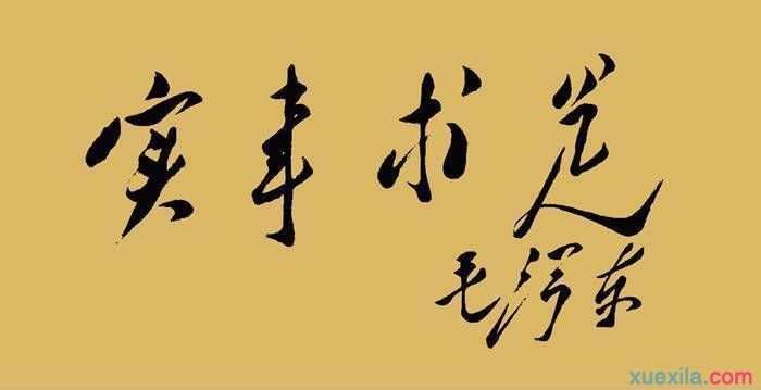 实事求是闯新路党课发言稿3篇