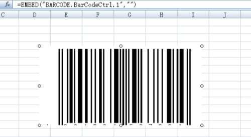 excel2007制作条形码的方法