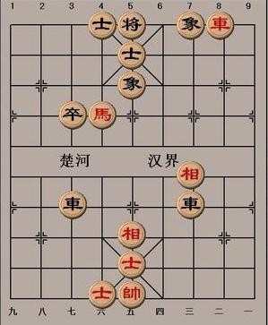 中国象棋基本杀法 —— 侧面虎