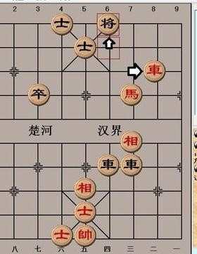 中国象棋基本杀法 —— 侧面虎